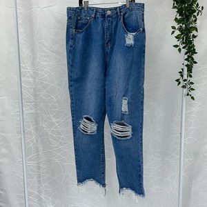 Boohoo Distressed Jeans